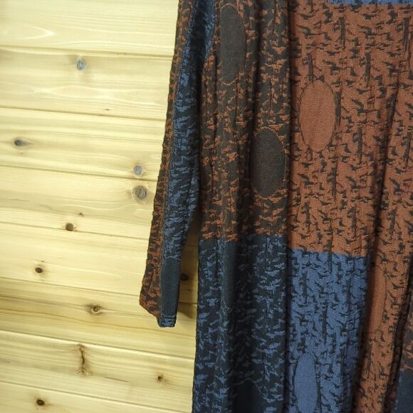 Patrizia Luca Sweater Womens M/L Multicolor Open Front Duster Cardigan - Picture 3 of 8